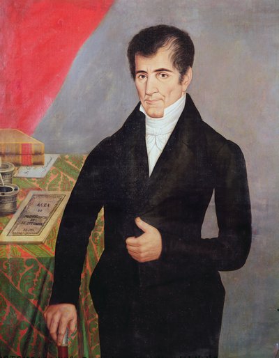Don Jose Cecilio del Valle by Guatemalan School